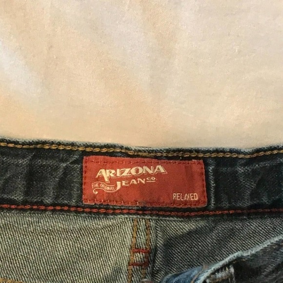 Arizona Jean Co Relaxed Straight Jeans Mens 28x30 - Picture 4 of 6